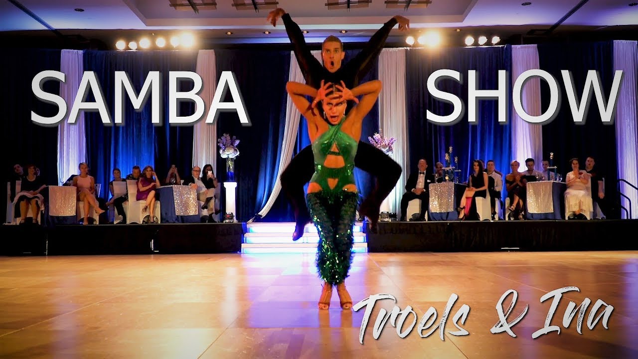 Troels Bager - Ina Jeliazkova I Professional Showdance Samba