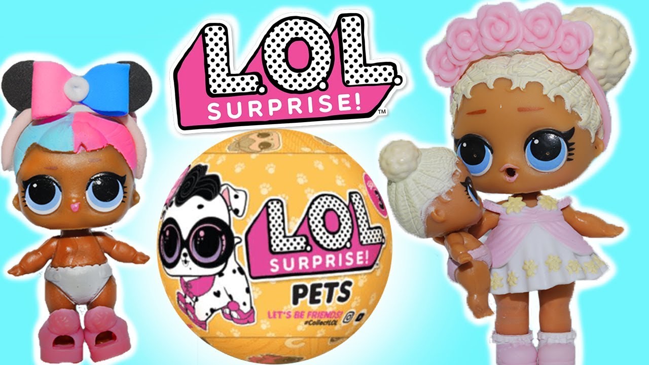 КУКЛЫ ЛОЛ Первая встреча Цветочек Питомец для Сахарок Мультик для детей LOL SURPRISE TOYS AND DOLLS