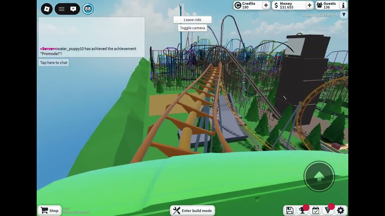 Every coaster at Redwood, Kentucky theme park tycoon full pov
