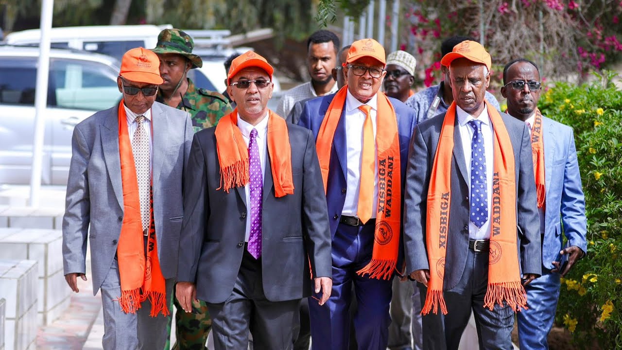 Xisbiga WADDANI ayaa soo dhaweeyay Siyaasi Cabdoo Axmed oo ku soo biiray Xisbiga.