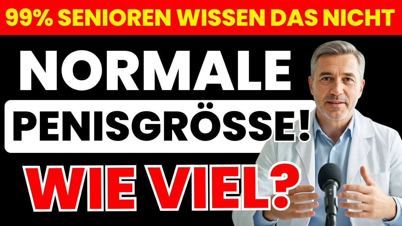 Urologe erklärt: 95% Männer sind NORMAL! So misst du richtig | Senioren Gesundheit