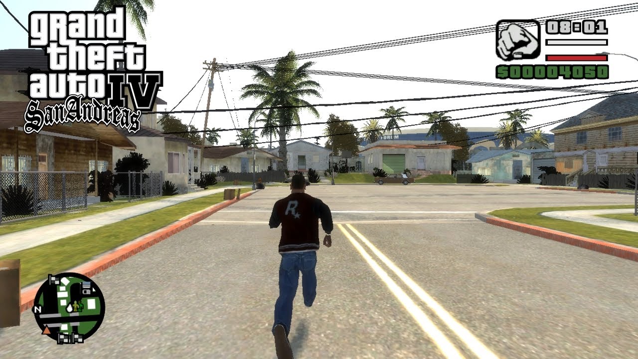 GTA San Andreas RASA GTA 4 !!