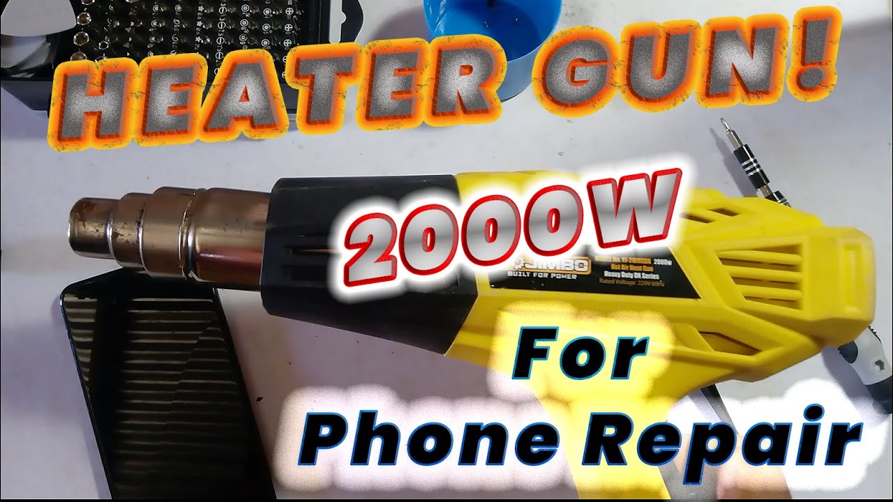 LCD Replacement using Heater Gun / Heat Gun - Alternative Tool