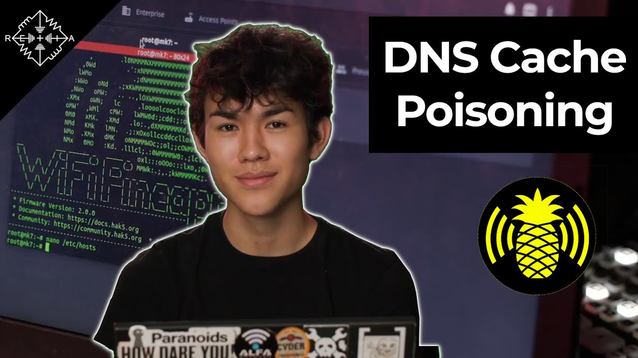 How Hackers Use DNS Spoofing to Phish Passwords (WiFi Pineapple Demo)