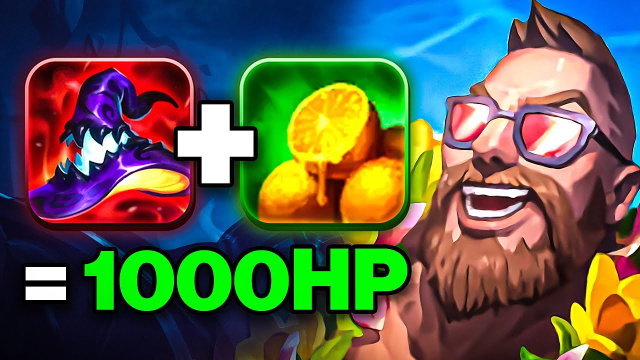 INFINTE SUSTAIN GANGPLANK HEALS 1K HP EVERY ORANGE