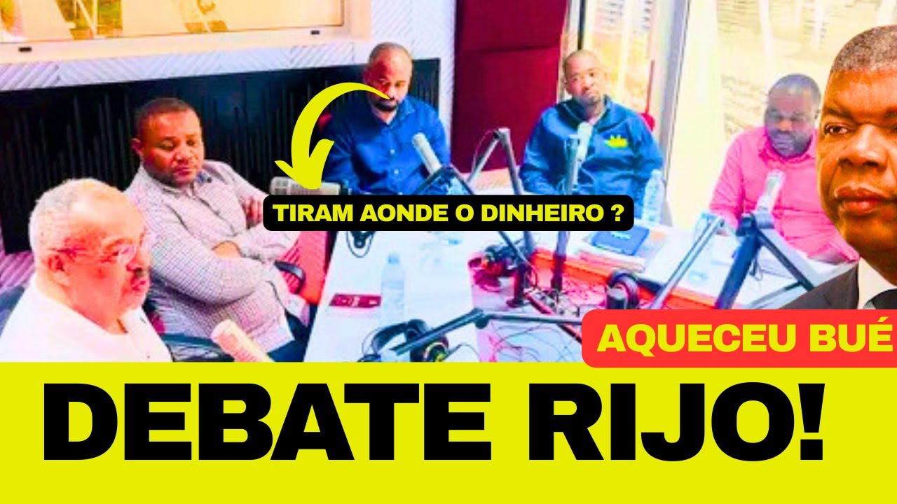 Nelito Ekuikui & Carlos de Rosado DESTROEM MPLA em Debate Quente com Partido Liberal!