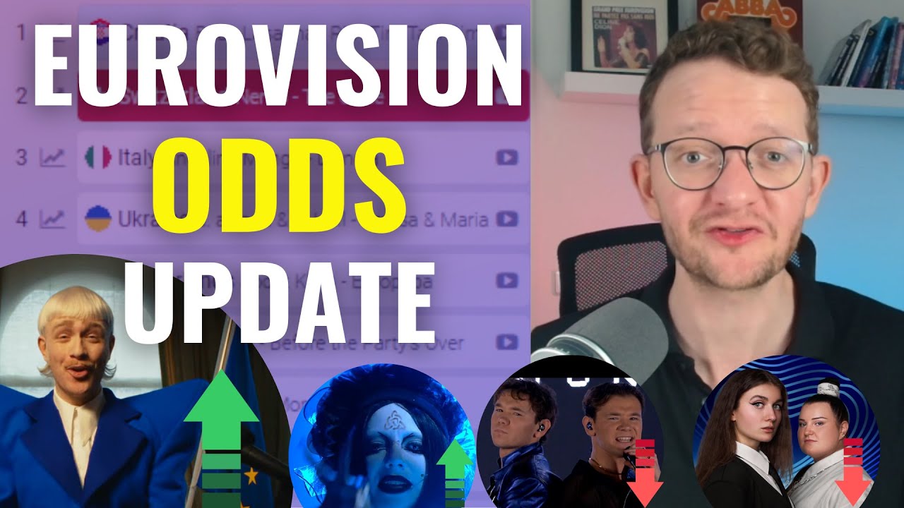ODDS for EUROVISION 2024 Update - Joost Klein going up