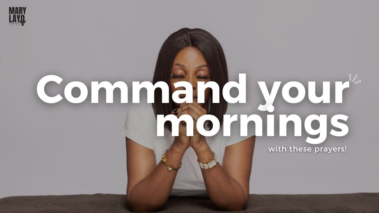 Start Your Day with God| Prayer & Encouragement to Command Your Mornings #prayer #christian #god
