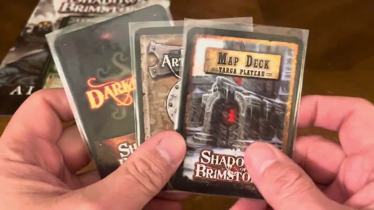 Shadows of Brimstone: дополнение Trederra (распаковка № 1468)