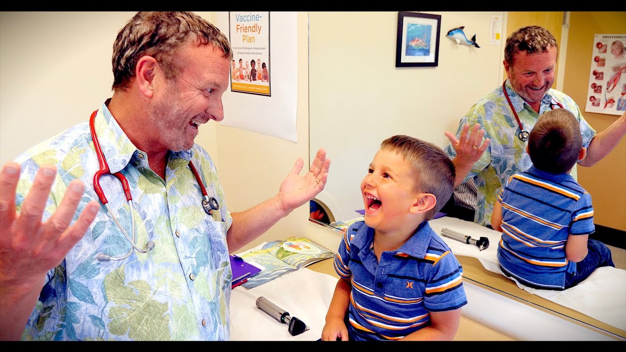 CUTE KID (with Fifth Disease) CAN'T STOP LAUGHING | Dr. Paul
