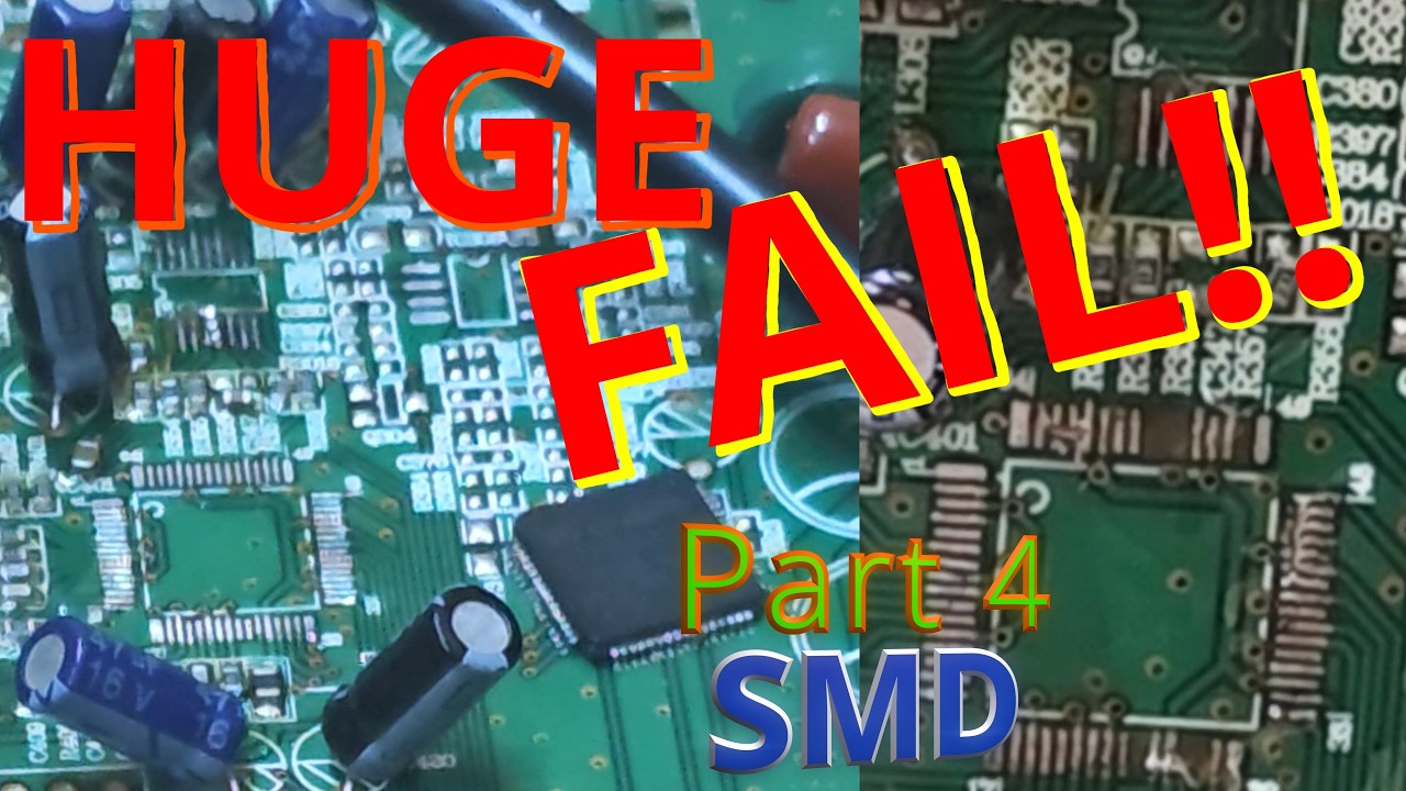 Re-solder Fail How Not To do it