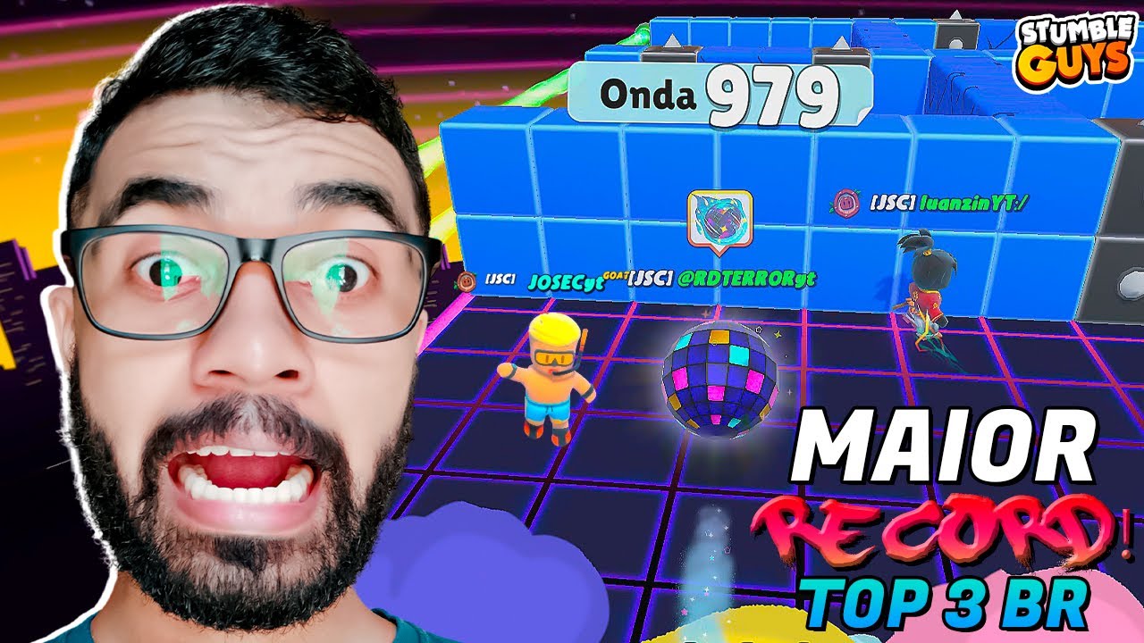 HOJE TEM 900 ONDAS | STUMBLE GUYS AO VIVO #stumbleguys