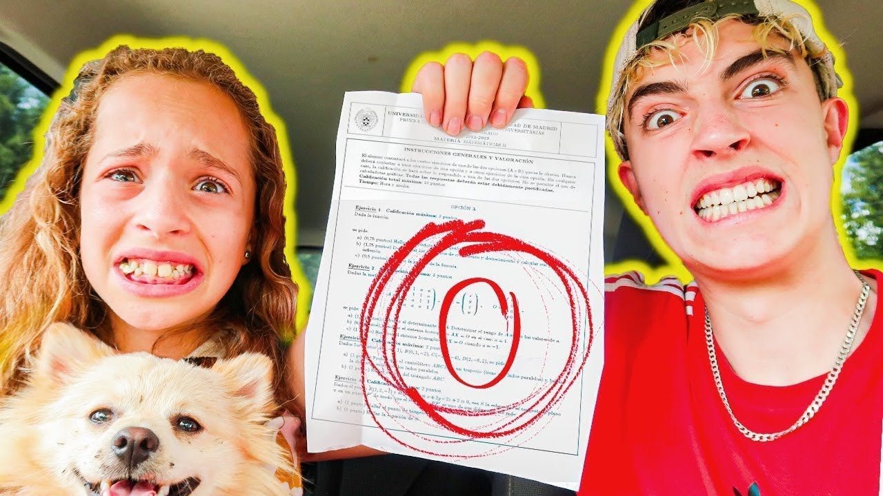 YoSoyPlex: NO ME ESPERABA ESTO DE LAS NOTAS DE MI HERMANA...