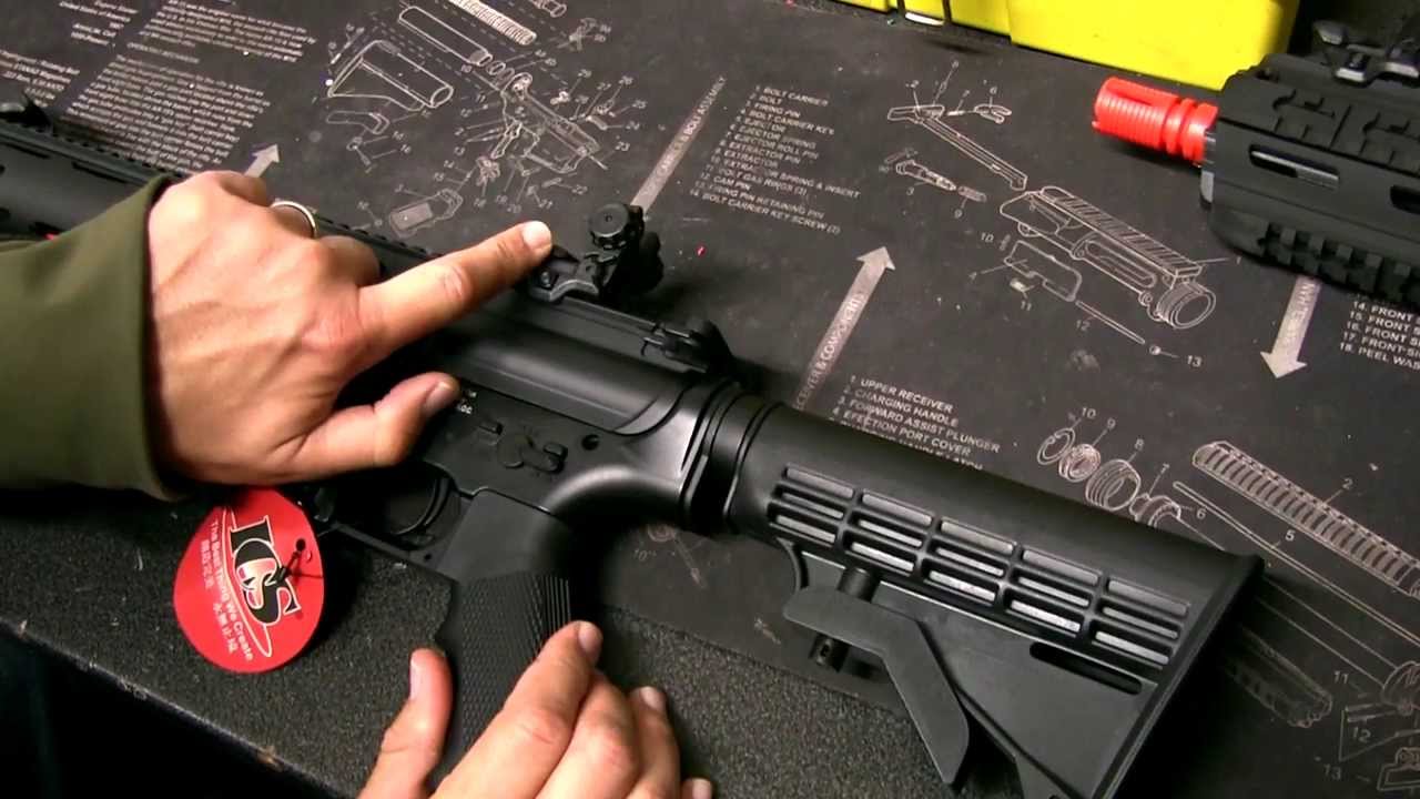 ICS M4A1 Tubular RAS Airsoft Gun Review | Fox Airsoft