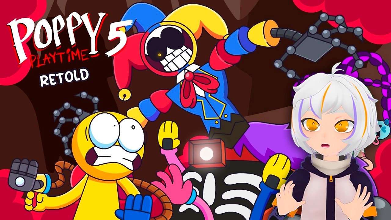 LAS MEJORES ANIMACIONES DE POPPY PLAYTIME 5 | ChuyMine REACCIONA a Poppy Playtime