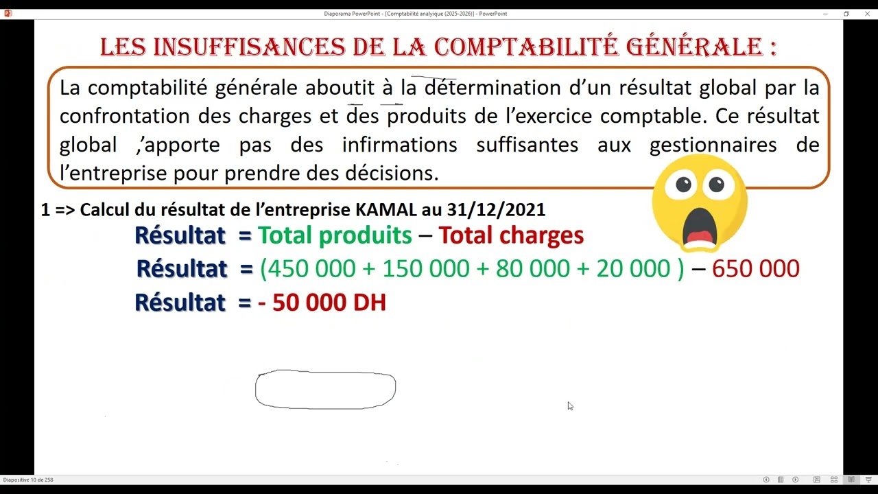 Séance live 1 : les charges de la comptabilité analytique