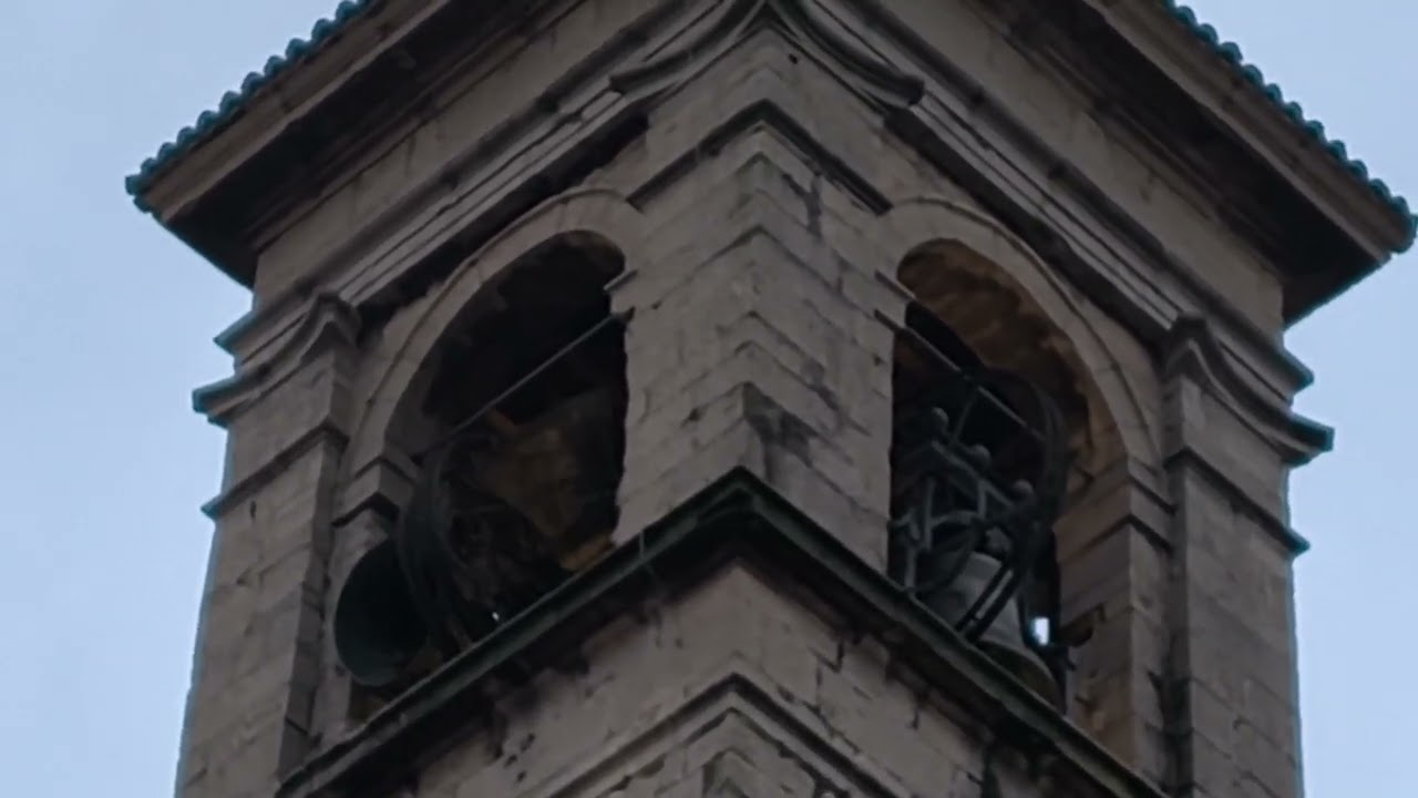 [FULL HD 60 FPS] Le Campane della Parrocchia di San Giorgio,Piazza San Giorgio 9,Cellatica BS,Italia