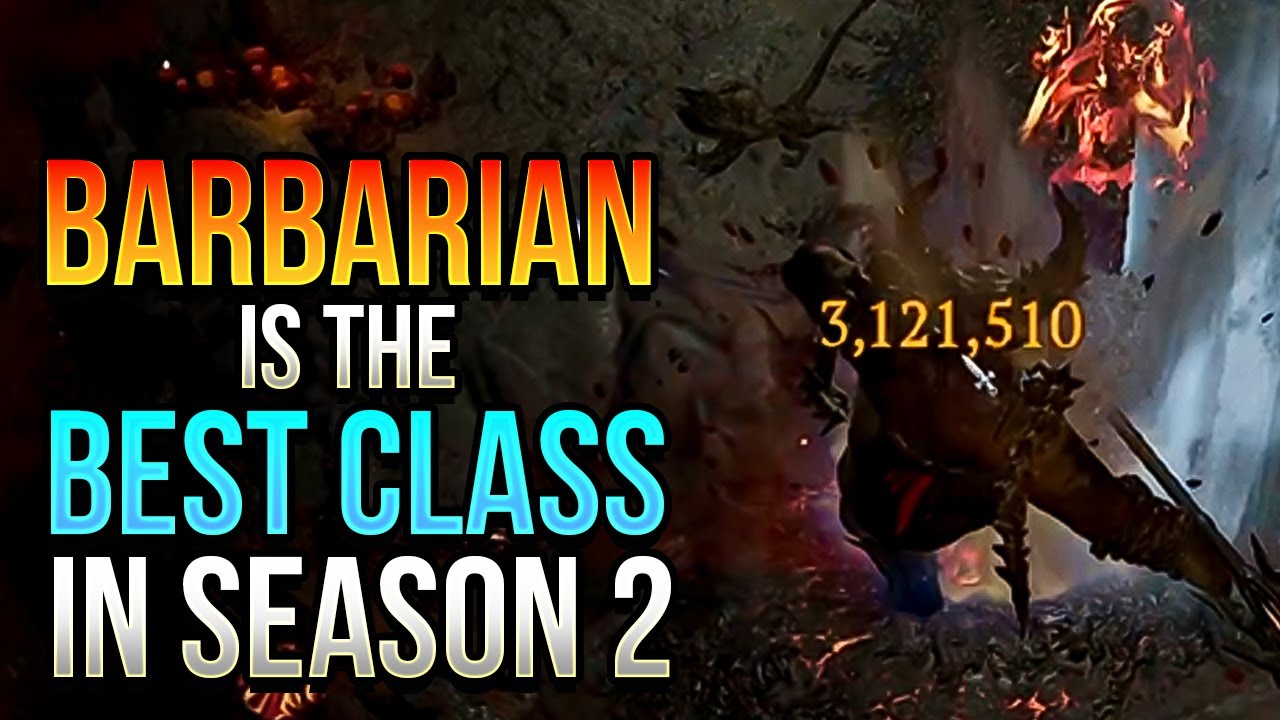 Season 2 META Class is Barbarian I Diablo 4