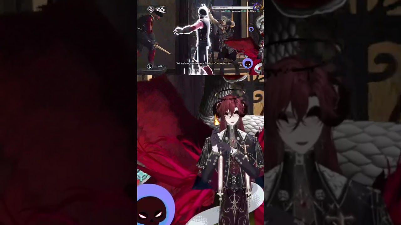 SHIS KEBAB XD | #overfoolish su #Twitch #assassincreed2 #ezioauditore #vtuber