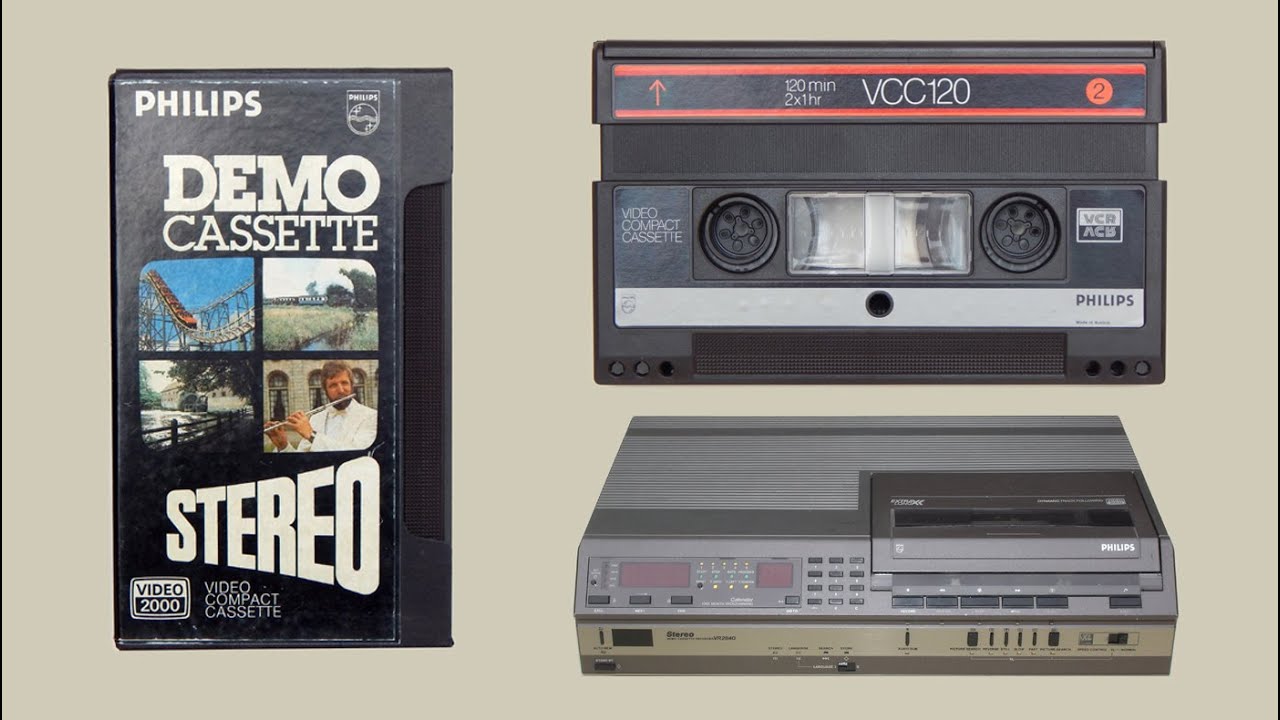 Philips Demo stereo sound for Video 2000. 1984