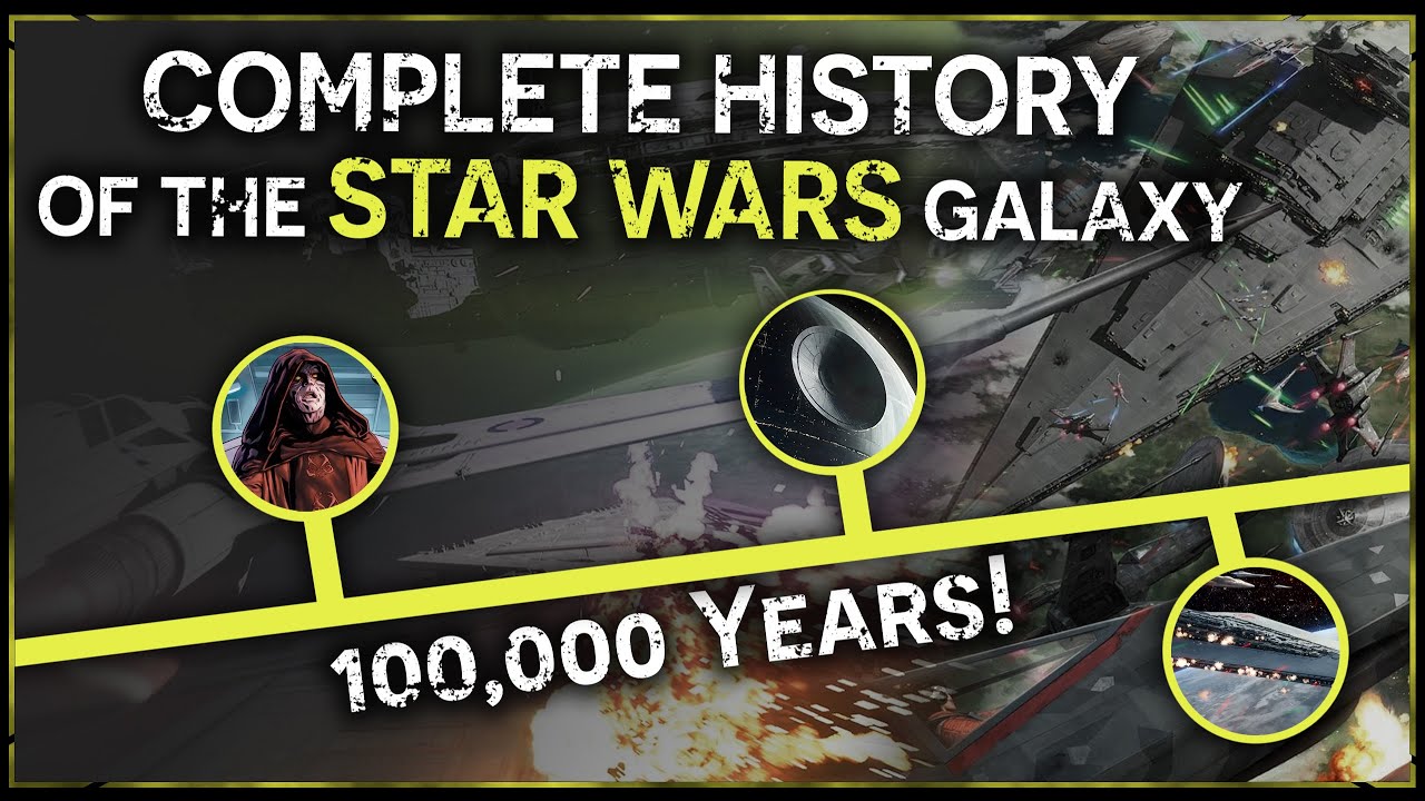 Star Wars: The Complete History of the Galaxy - Full Legends Timeline