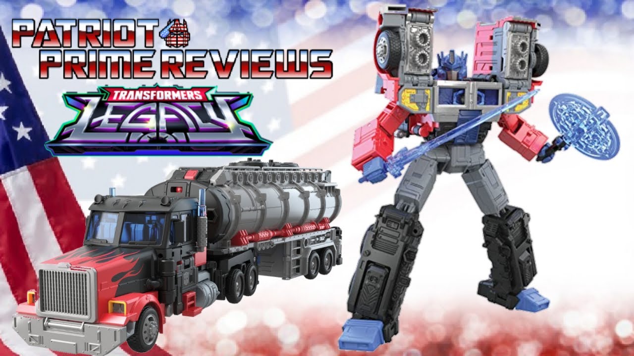 Patriot Prime Reviews Legacy Laser Optimus Prime