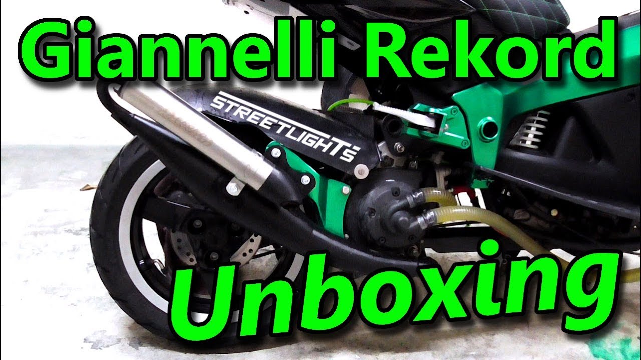Gianelli Rekord Unboxing - 32 Jetforce Neuaufbau 2017