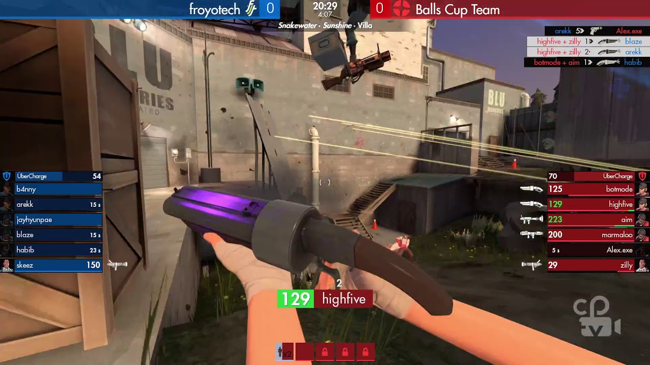 [TF2] froyotech vs. balls cup team - RGL 6v6 Winter Cup 2021: Upper Bracket Final