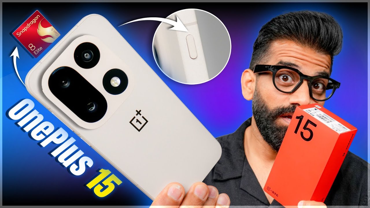OnePlus 15 Unboxing & First Look - New Flagship King Is Here! 🔥🔥🔥