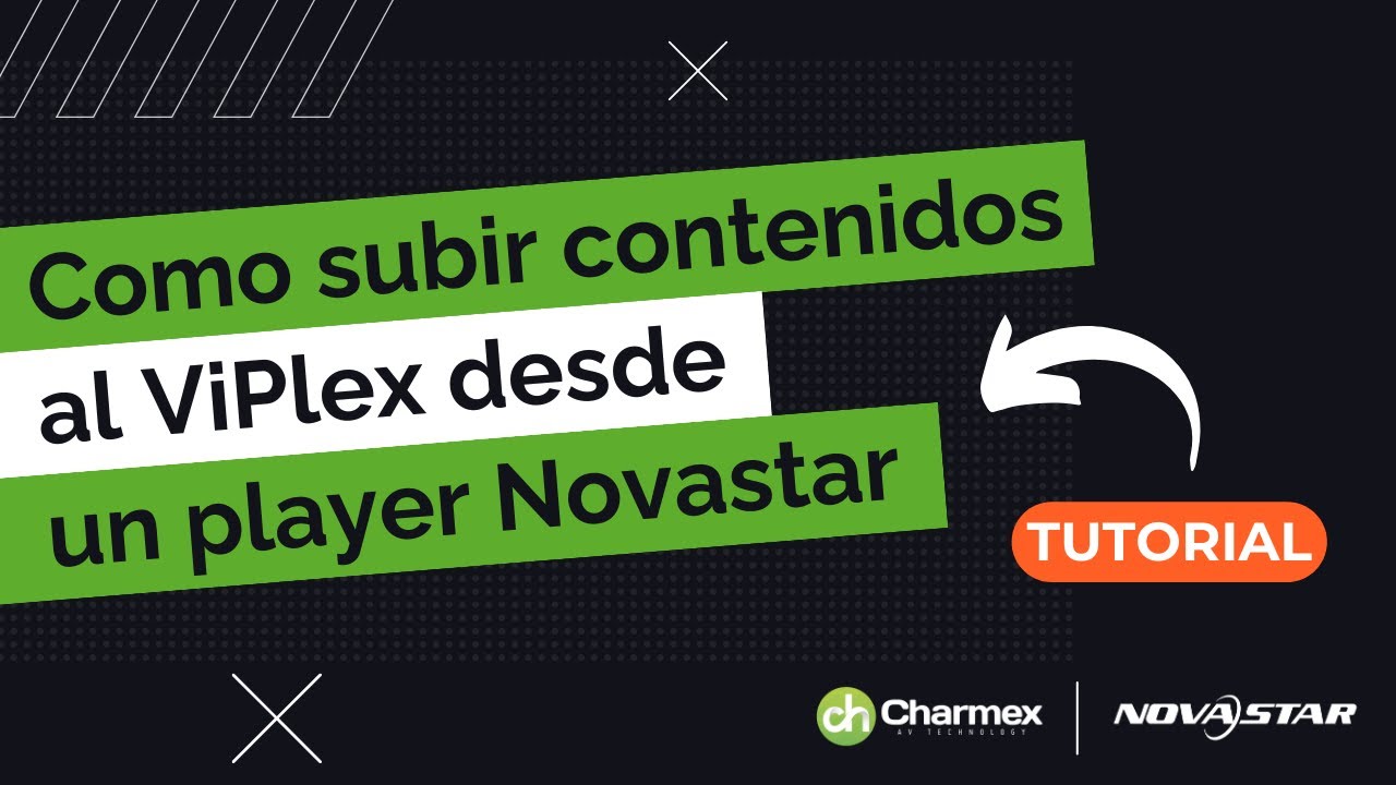 Cómo subir contenido a un LED utilizando ViPlex