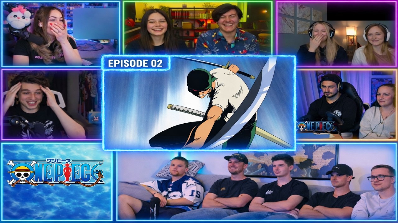 ONE PIECE | THE ARRIVAL OF ZORO! | EPISODE 2 | REACTION MASHUP
