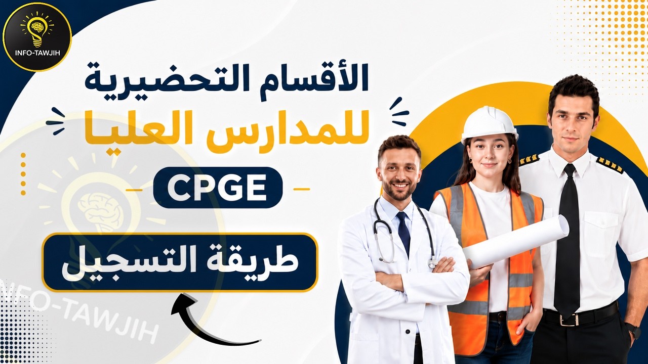 طريقة التسجيل الصحيحة في الأقسام التحضيرية CPGE 2026 خطوة بخطوة