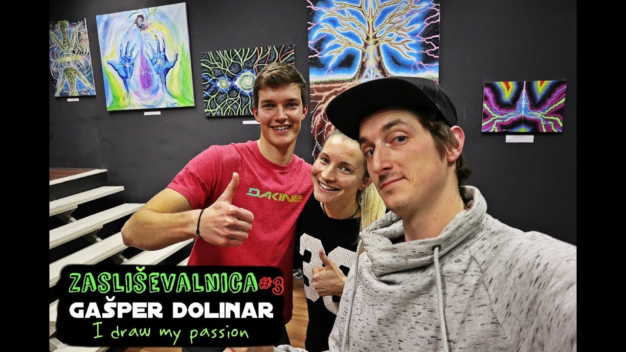 Bajker z umetni&scaron;ko du&scaron;o - [Zasli&scaron;evalnica #3] - Ga&scaron;per Dolinar (I Draw My Passion) + Maja Jerman