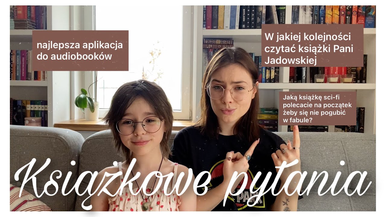 Jak czytać Jadowską i Wiedźmina i gdzie słuchamy audiobooków? 📚 KSIĄŻKOWE Q&A✨