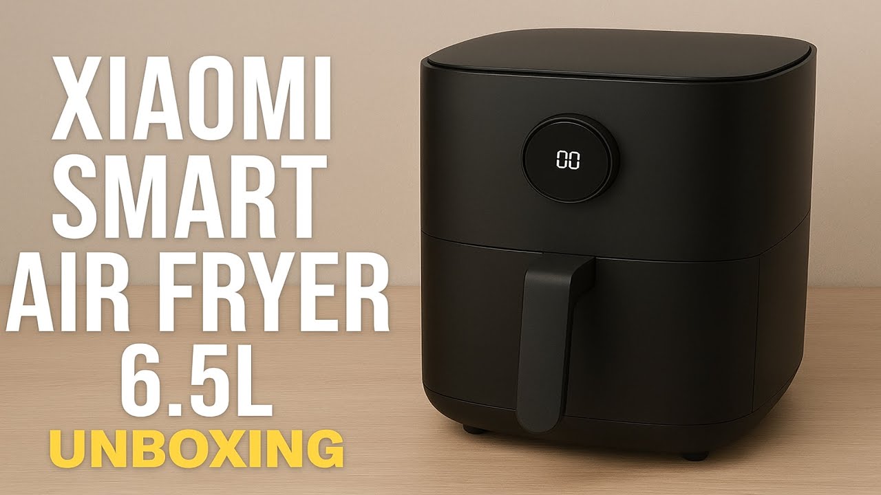 Распаковка умной аэрофритюрницы Xiaomi Smart Air Fryer 6.5L | Мощный умный кулинарный гаджет