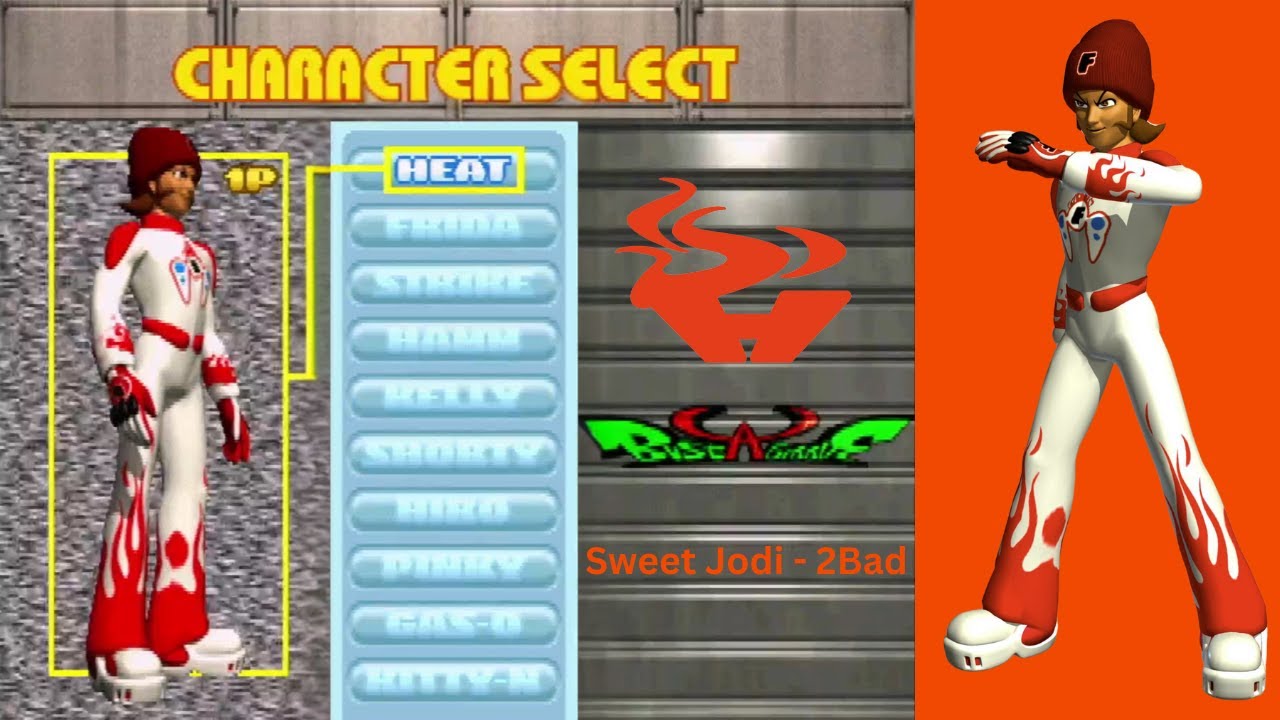 Bust A Groove - Heat's Stage - 2 Bad 🎵 Full Song from the Japanese Soundtrack