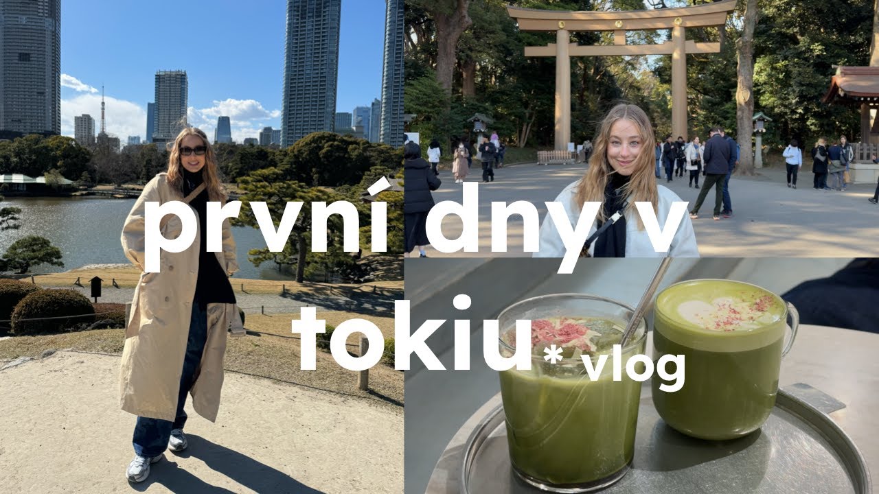 letím do Tokia | vlog z prvních dnů, jet lag & naprostá nadšenost