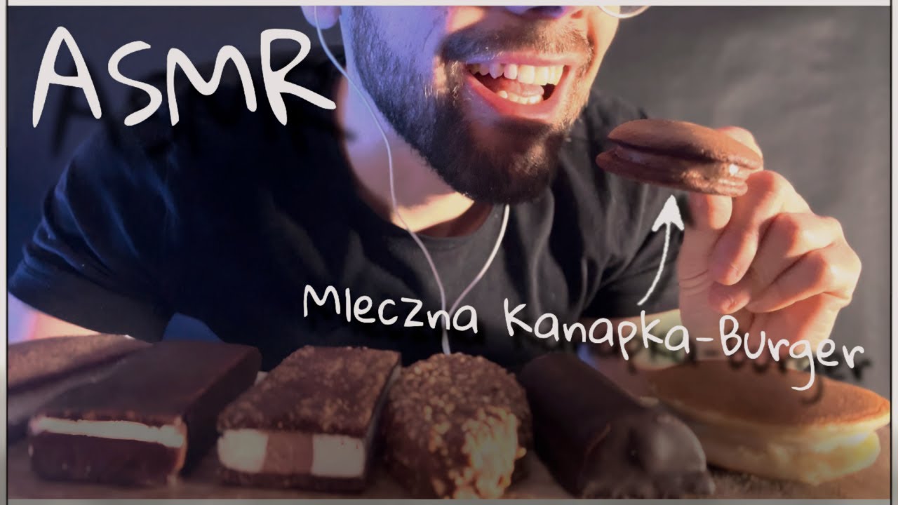 WIELKI TEST MLECZNYCH KANAPEK | MUKBANG | ASMR po polsku