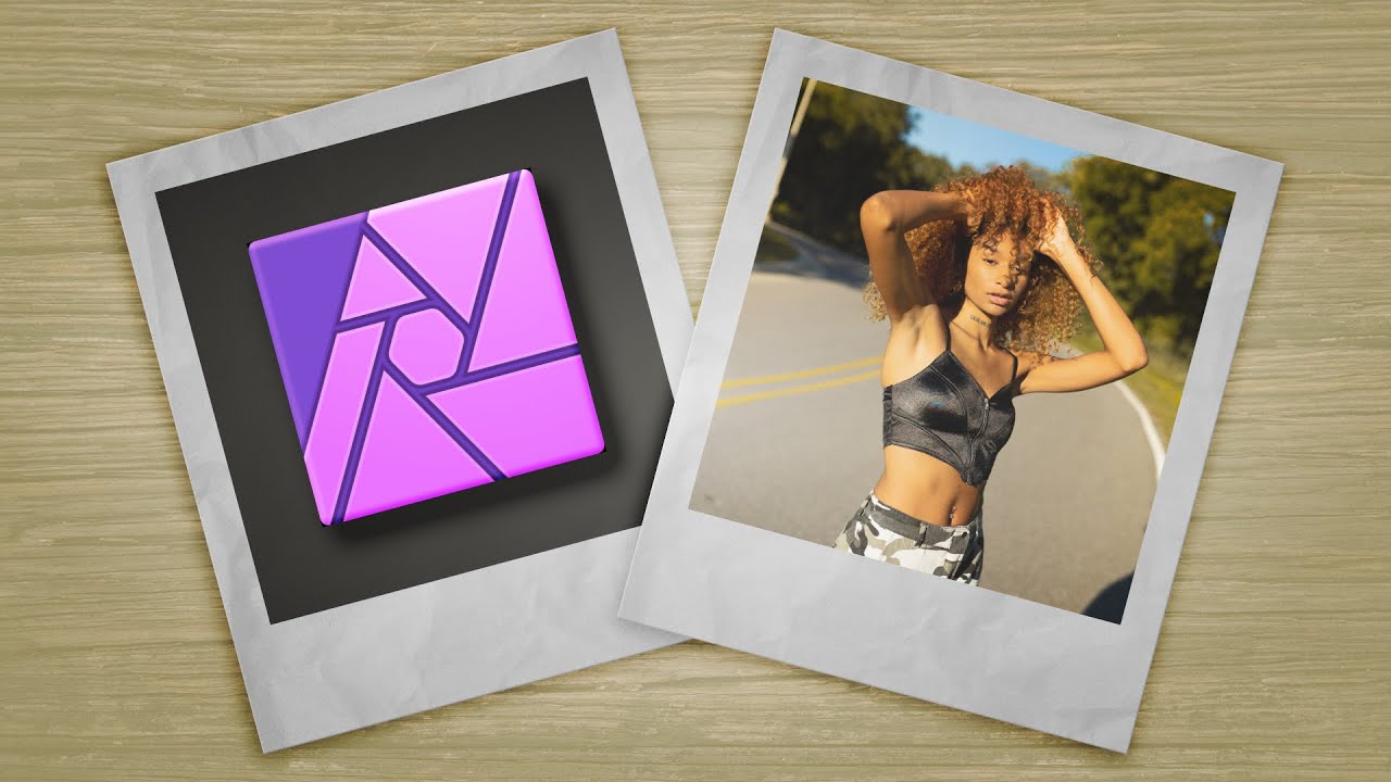 Make your photos look like a polaroid in Affinity Photo