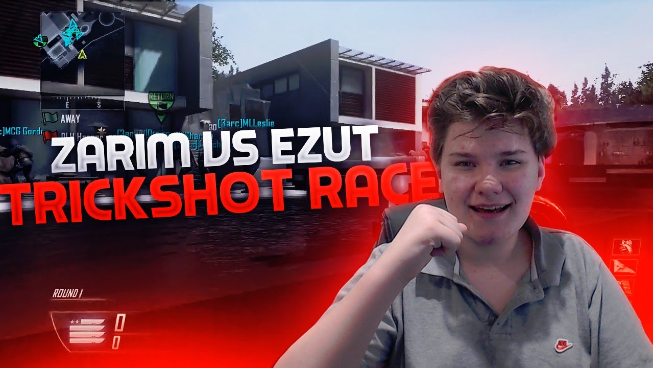 zariM vs Ezut - Trickshot Race w/ A Forfeit!!!