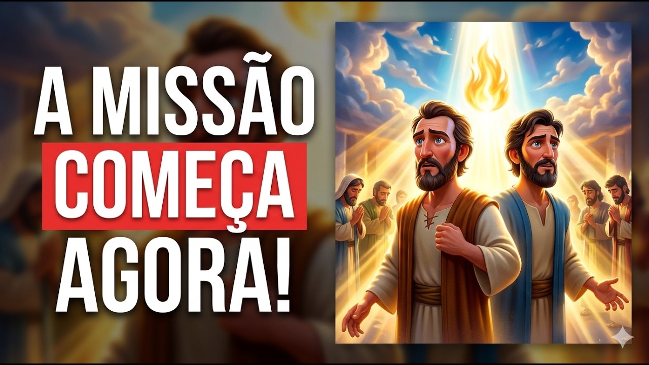 A MISSÃO DE PAULO E BARNABÉ - ATOS 13,1-3 EXPLICADO PARA CATEQUESE INFANTIL!