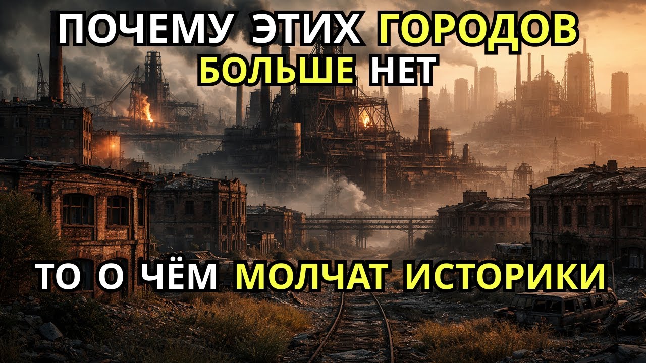 КАК ЭТИ ГОРОДА СДЕЛАЛИ ИСТОРИЮ ПРОМЫШЛЕННОЙ ИНДУСТРИИ И ПОГИБЛИ!? ПРАВДА КОТОРУЮ СКРЫВАЛИ!