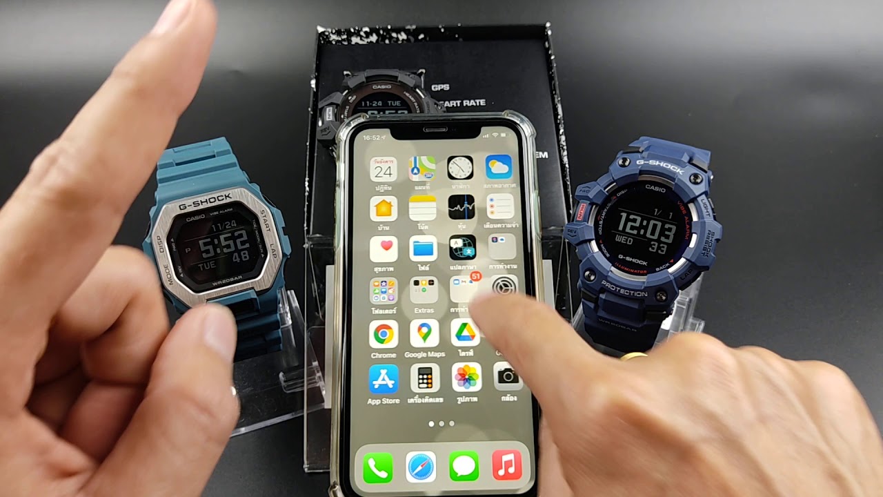 รีวิววิธีการเชื่อมต่อ CASIO G-SHOCK กับสมาร์ทโฟน บนแอป G-SHOCK MOVE