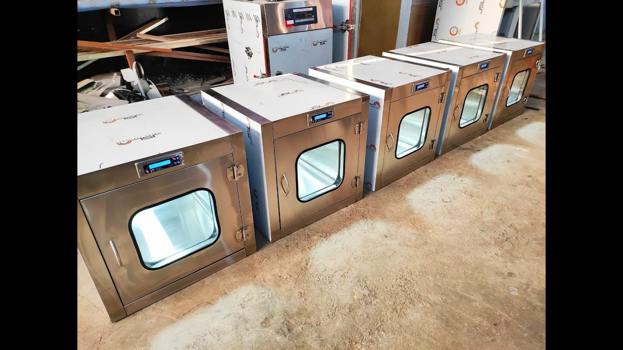 Static & Dynamic Pass Box Explained | Cleanroom Contamination Control #cleanroomequipment #passbox