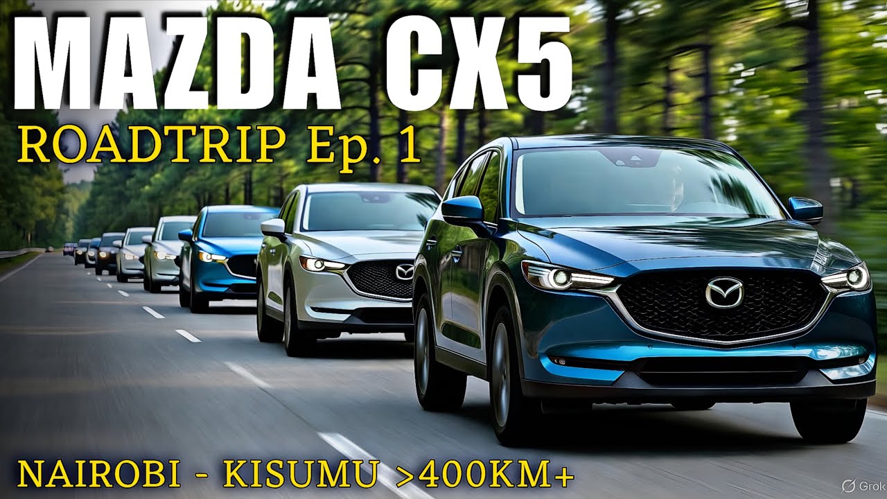 Over 100 Cars, Over 400Km = Mazda Cx5 Nairobi-Kisumu Roadtrip Day 1