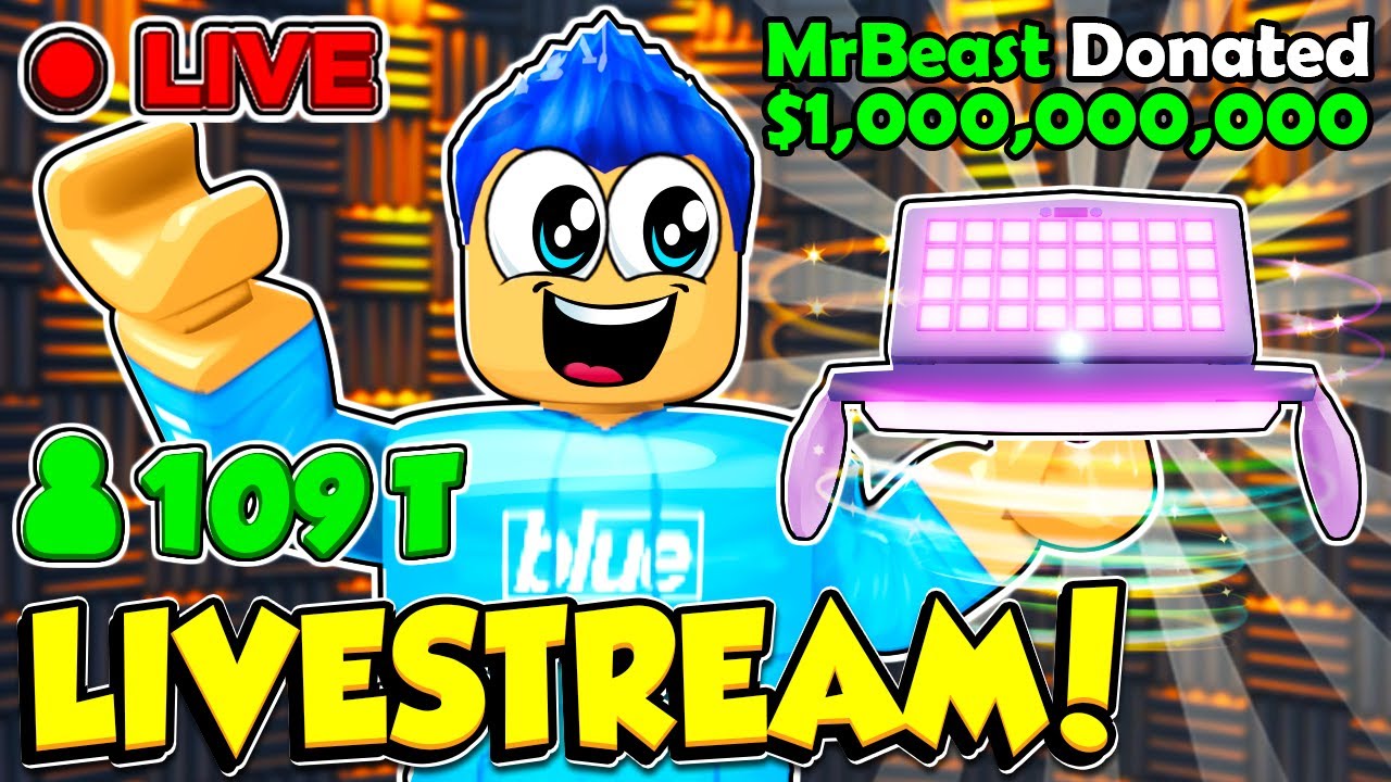 I Live Streamed To TRILLIONS OF PEOPLE And Got THE RAREST STREAM DECK! (Roblox)