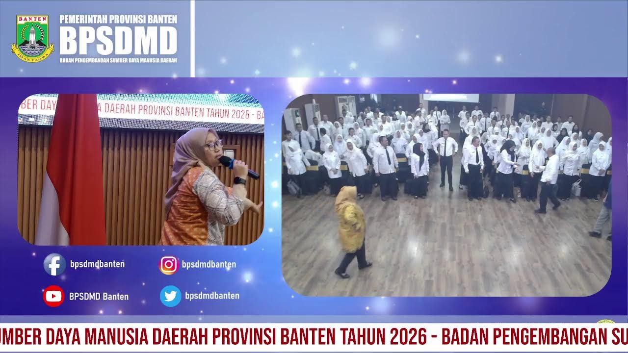 PEMBUKAAN PELATIHAN PADA BPSDMD PROVINSI BANTEN TAHUN 2026