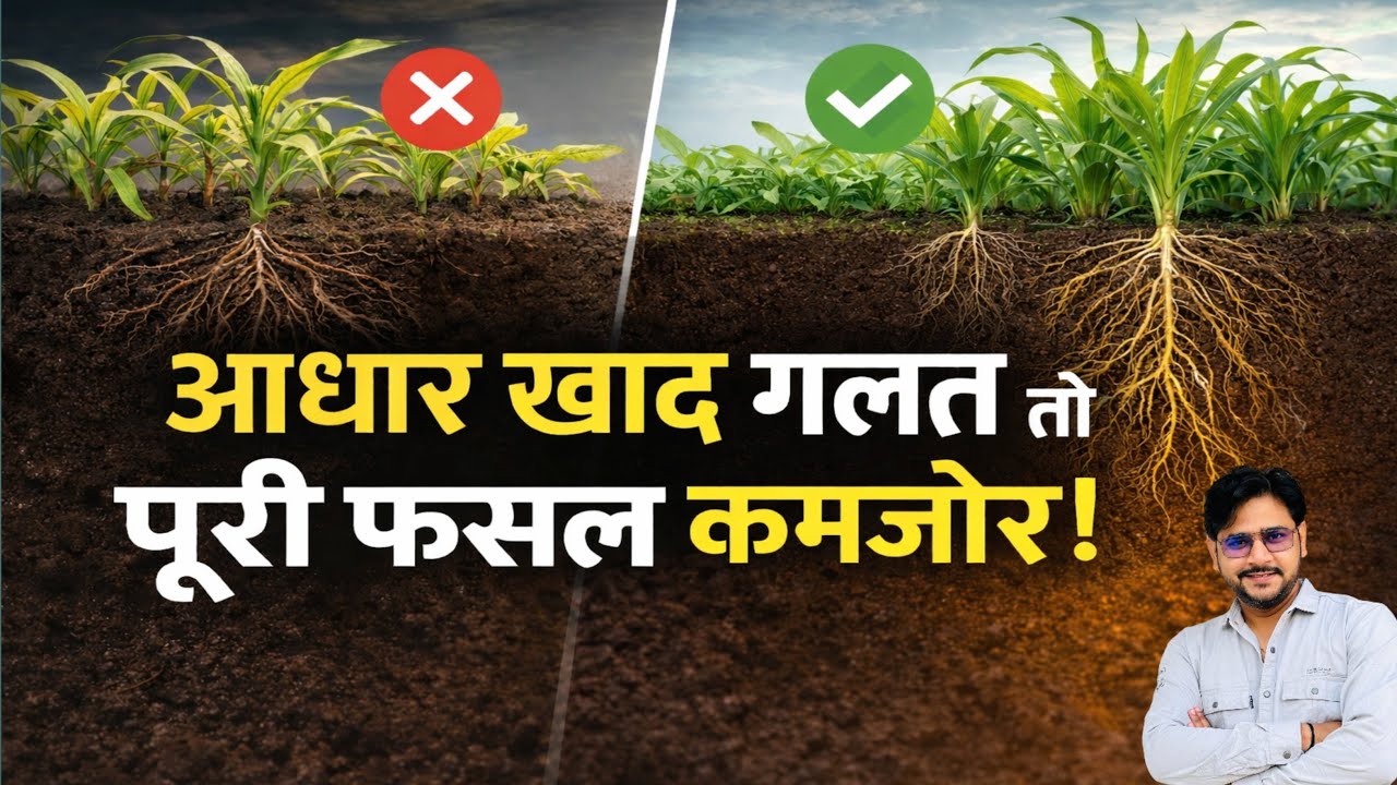 आधार खाद क्या है? | फसल की नींव मजबूत करने का सही तरीका | Basal Dose Fertilizer