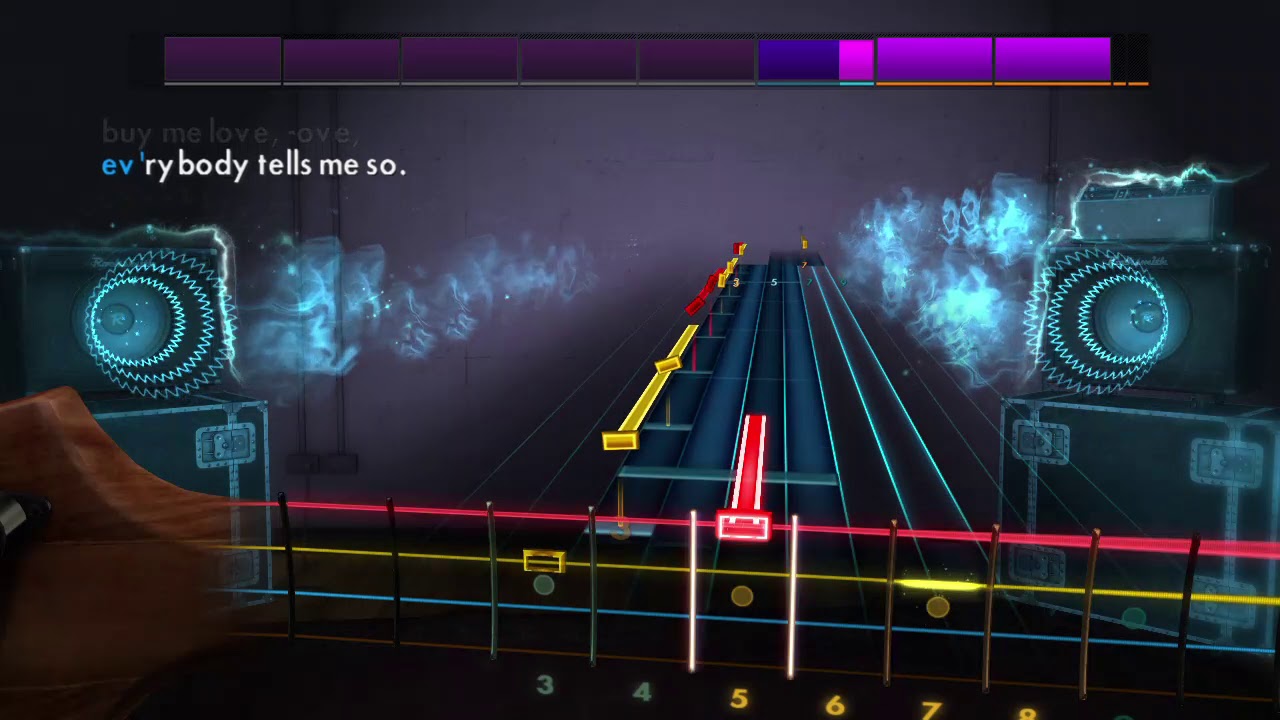 The Beatles Can't Buy Me Love Rocksmith 2014 Bass Cover Tutorial