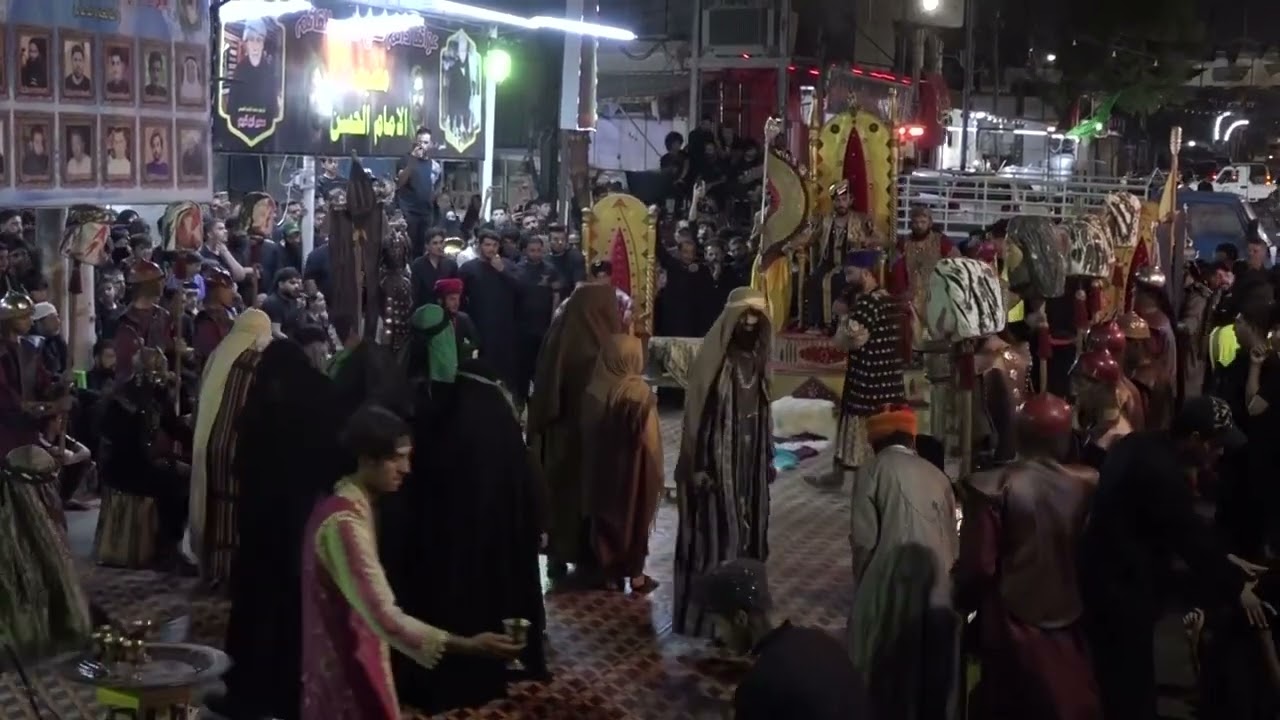 سبايه من وادي نينوى في#التميمية#موكب الشهيدالمجاهد حسين راضي#محرم_الحرام#1445هـ#2023م